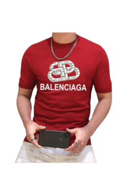 Red T-shirt (Balenciaga)